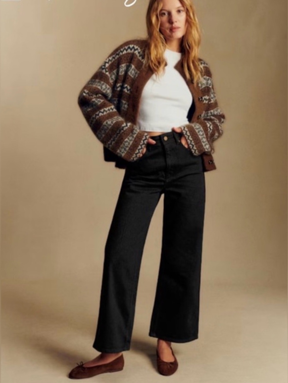 Sezane Black Le Crop Jeans size 38 / 6
